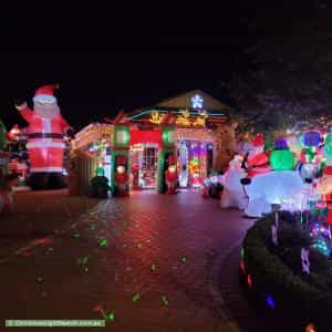 Christmas Light display at 71 Dunnings Road, Point Cook