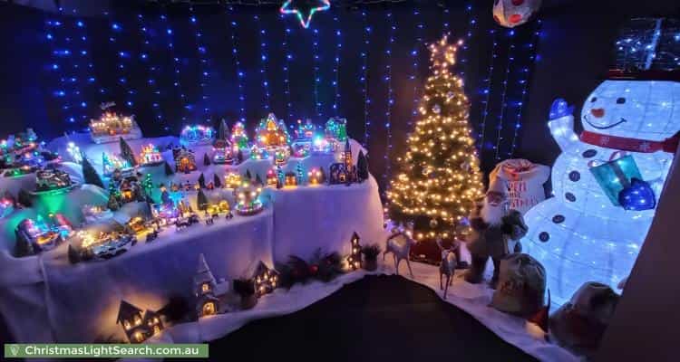 Christmas Light display at 84 Jenolan Circuit, Harrington Park