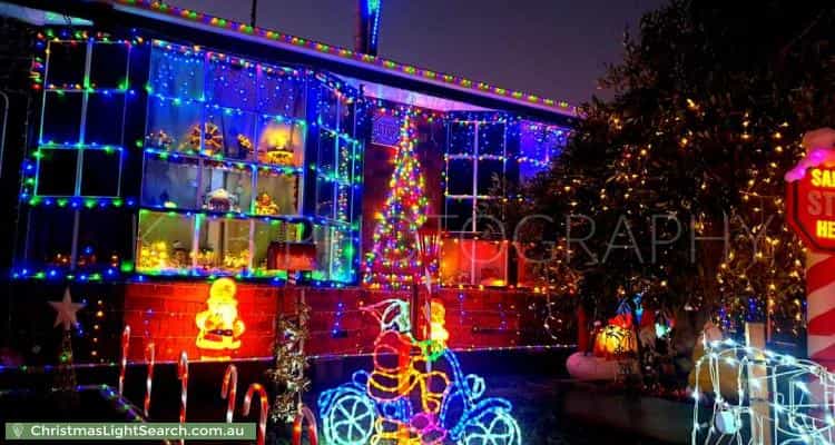 Christmas Light display at 5 Wirraway Crescent, Thomastown