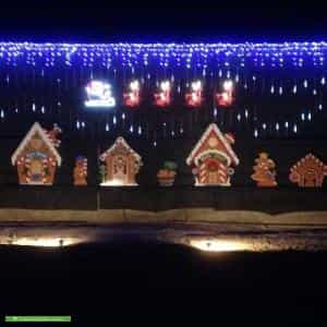 Christmas Light display at Nine Mile Road, Strathalbyn