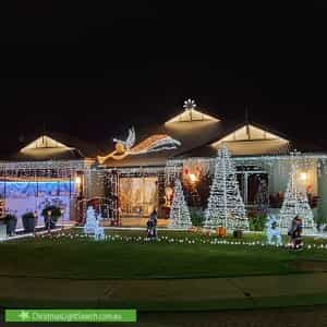 Christmas Light display at 8 Harmony Avenue, Atwell