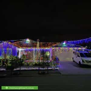 Christmas Light display at 32 Steamranger Drive, Sheidow Park