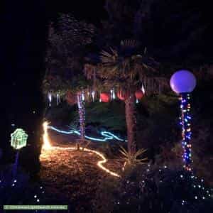 Christmas Light display at 29 Kathleen Street, Queanbeyan