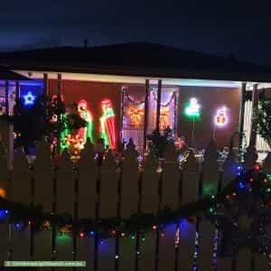 Christmas Light display at 15 Dale Avenue, Pascoe Vale