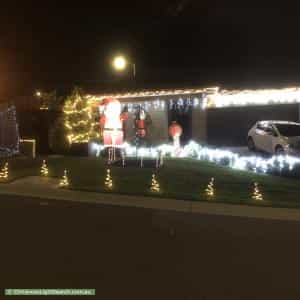 Christmas Light display at 1 Cruz Court, Yarra Glen