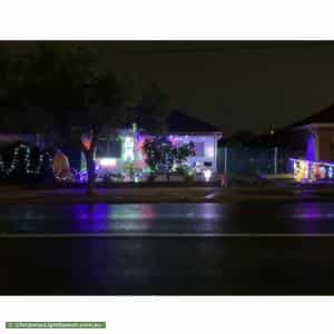 Christmas Light display at 254 Hector Street, Chester Hill