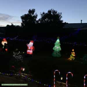 Christmas Light display at 5 Candice Street, Kilmore