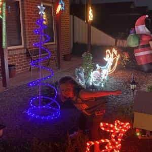 Christmas Light display at 78 Shaftsbury Boulevard, Point Cook