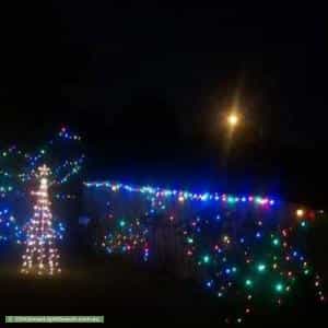 Christmas Light display at 3 Cleveland Court, Dandenong North