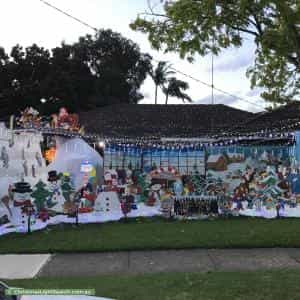 Christmas Light display at 5 Caledonian Avenue, Winston Hills