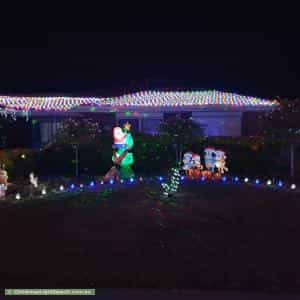 Christmas Light display at 3 Jenkins Court, Craigmore