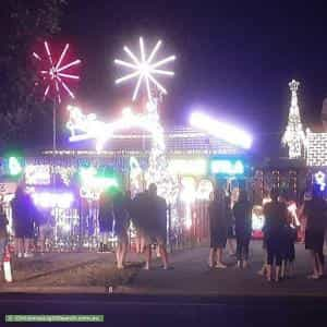 Christmas Light display at  Marshall Street, West Wodonga