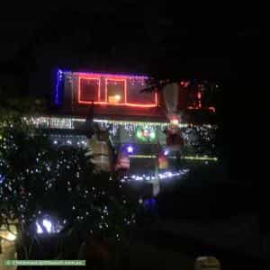 Christmas Light display at 41 Towradgi Street, Narraweena