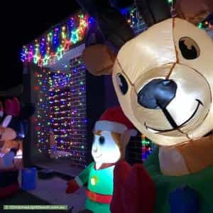 Christmas Light display at 13 Mendoza Street, Truganina