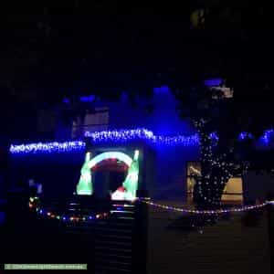 Christmas Light display at 100 Power Avenue, Chadstone