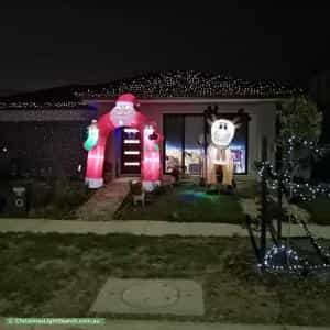 Christmas Light display at  Oakridge Street, Point Cook