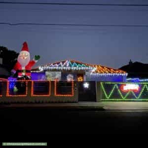 Christmas Light display at 52 Ashbrook Avenue, Payneham