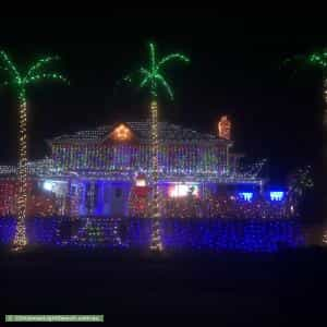 Christmas Light display at  Moncrieff Court, Mount Ommaney