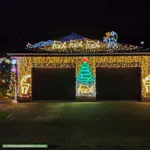 Christmas Light display at 84 Campbell Street, Woonona