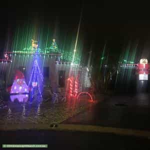 Christmas Light display at 7 Tahlia Court, Parafield Gardens