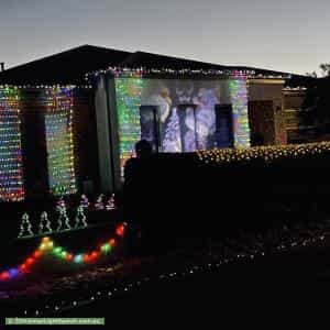 Christmas Light display at  Balfour Close, Point Cook