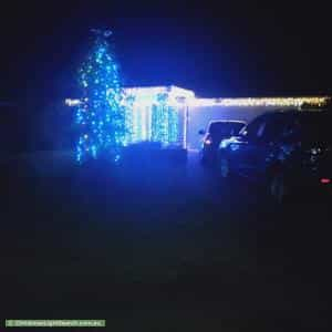 Christmas Light display at  Seaside Boulevard, Fern Bay