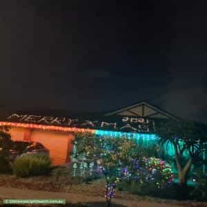 Christmas Light display at 21 Dolphin Boulevard, Aldinga Beach