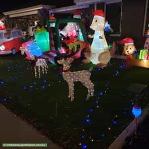 Christmas Light display at 28 Huntington Parkway, Landsdale