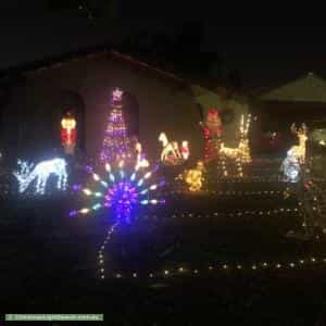 Christmas Light display at  Narval Way, Ferndale