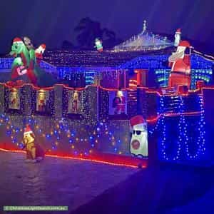 Christmas Light display at  Fairpark Retreat, Landsdale