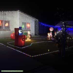Christmas Light display at 25 Vernier Circuit, Woodroffe