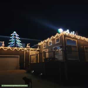 Christmas Light display at 46 Andrews Avenue, Kooringal