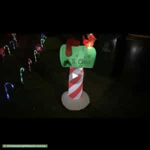 Christmas Light display at 255A Koornang Road, Carnegie
