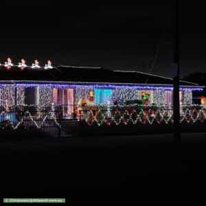 Christmas Light display at 36 Batman Avenue, Shepparton