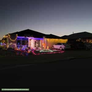 Christmas Light display at 24 Brigalow Bend, Ellenbrook