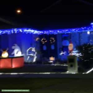 Christmas Light display at 16 Artemis Elbow, Aveley