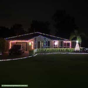 Christmas Light display at 23-27 Wallaby Way, New Beith