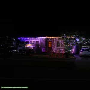 Christmas Light display at 12 Garnet Avenue, Wangaratta