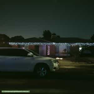 Christmas Light display at 38 Weerana Road, Salisbury Plain