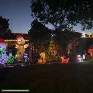 Christmas Light display at  Justin Court, Narre Warren