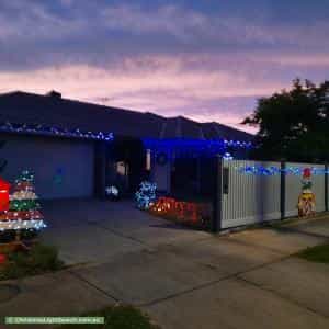 Christmas Light display at 8 Carroll Court, Narre Warren