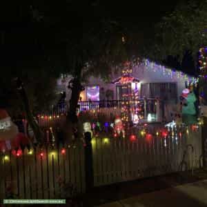 Christmas Light display at 1 Nara Road, Mitcham