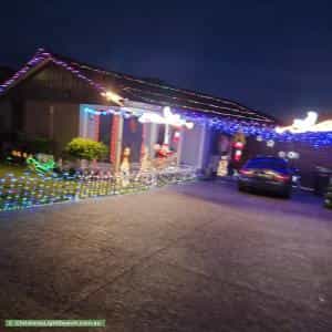 Christmas Light display at 60 Brady Road, Dandenong North