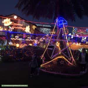 Christmas Light display at 61 Nordic Avenue, Keilor Lodge