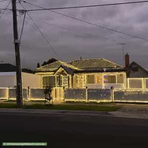 Christmas Light display at 71 Loongana Avenue, Glenroy