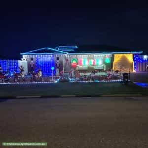 Christmas Light display at  Anvil Court, Andrews Farm