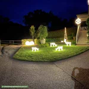 Christmas Light display at 33 Nicholii Loop, Jerrabomberra