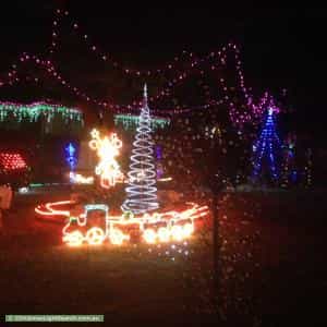 Christmas Light display at 909 Mountain Highway, Bayswater