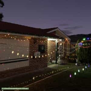 Christmas Light display at 3 Thurgood Court, Gordon