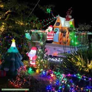 Christmas Light display at 2 Merrill Crescent, Croydon Hills
